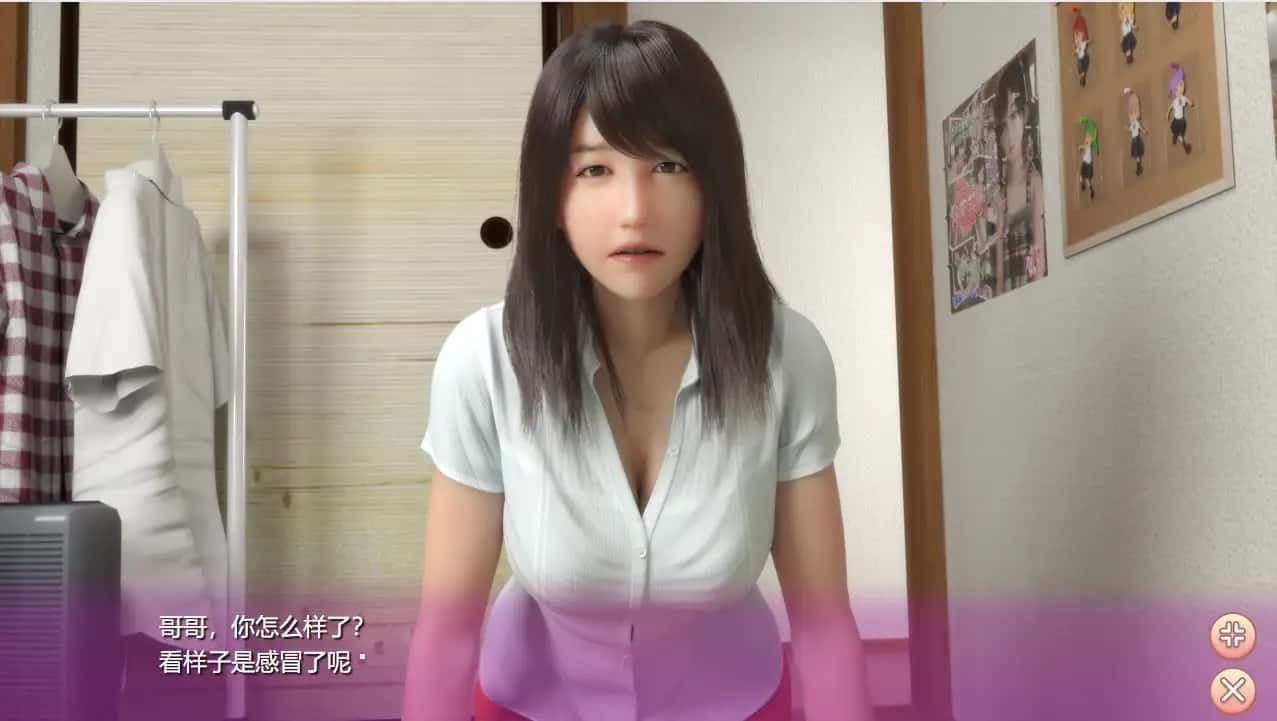 死宅与天使和奇怪的家 操作界面 演示图 3